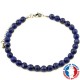 Bracelet Lapis Lazuli en Pierre Boule 6 mm Qualité A