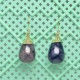 Boucles d'Oreilles goutte en Agate et Plaqué Or