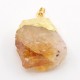 Pendentif en pierre naturelle de Citrine