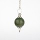 Pendule boule Séphoroton en Aventurine verte naturelle