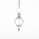 Pendule boule Séphoroton en Cristal de Roche naturel
