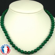 Collier Boules 8mm en Jade
