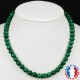 Collier Malachite en Pierre Boule de 8 mm Extra