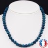 Collier pierre minéraux naturel Agate Crazy Lace. Bijoux lithothérapie