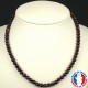 Collier Grenat Rouge en Pierre Boule 6 mm qualité A