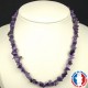 Collier Améthyste en Pierre Baroque 