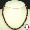 Collier pierre naturelle Agate Veines Dragon. Bijou lithothérapie