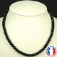 Collier Obsidienne Dorée en Pierre Boule 6 mm Extra