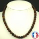 Collier Ambre Véritable en Pierre Boule 8 mm