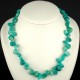 Collier en pierre naturelle Amazonite roulée