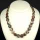 Collier en pierre naturelle Jaspe paysage