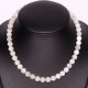 Collier Pierre de Lune en Pierre Boule 8 mm Qualité A