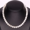 Collier Boules de 8mm en Pierre de Lune naturelle