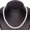 Collier Boules de 6mm en Pierre de Lune naturelle